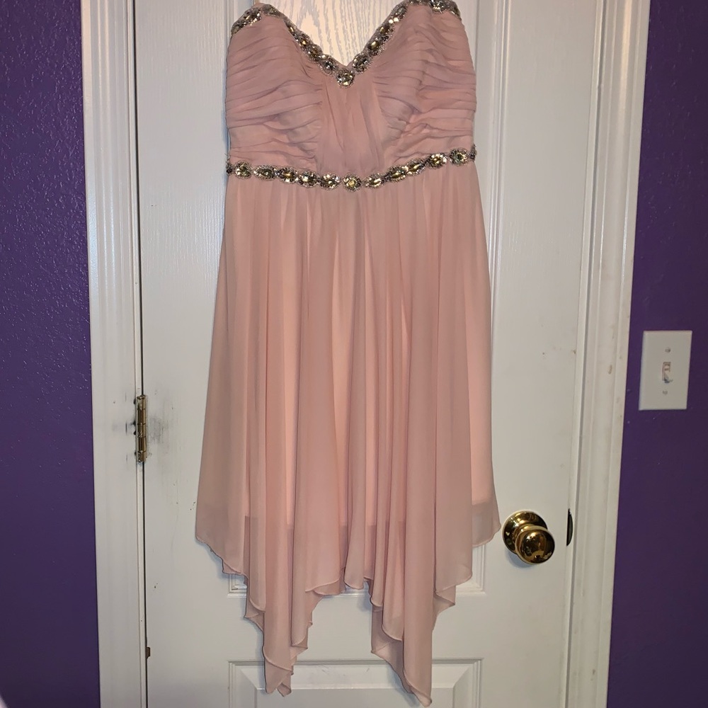 Peach Formal Dress